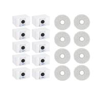 Set Di Accessori A98G, Compatibile Con Ecovacs, Compatibile Con Deebot, T20 Omni / X1 Omni / X1 E Omni, Sacchetti For La Polvere, Panni For Il Lavaggio, Ricambi For Aspirapolvere Robot