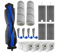Set di accessori ad alte prestazioni compatibile con modelli Ecovacs Deebot T80s e Omini con spazzole laterali principali e filtri per mantenere la potenza di aspirazione