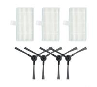 Set di accessori compatibili per Cecotec per aspiratore Conga 999 X-Treme | 4 spazzole laterali, 3 filtri HEPA, pulizia profonda degli angoli, antipolvere, montaggio facile