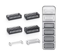Set di accessori con custodia, con 4 pettini bidirezionali, 2 pettini per il corpo, compatibili con rasoi elettrici oblade QP2724 QP2834 QP25XX QP26XX 360 Pro ecc, comodi e stabili accessori oblade