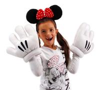 Set Di Accessori Costume Con Orecchie E Guanti Di Minnie Disney Taglia Unica