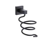 Set di accessori da bagno in alluminio solido: mensola porta asciugamani singolo supporto per scopino WC Gancio per asciugatrice a parete Supporto per essiccatore d'aria elegante e decorazione per la