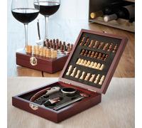Set di Accessori da Vino e Scacchi InnovaGoods 37 Pezzi