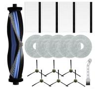 Set di accessori di ricambio con spazzola principale, spazzole laterali, filtri e panni per mocio per LEFANT per robot aspirapolvere M3 per una cura efficace del pavimento (B)