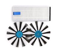 Set di accessori di ricambio per aspirapolvere robot Bissell EV675, 2 spazzole laterali, 1 filtro