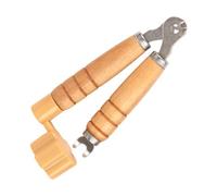 Set di accessori ergonomici per chitarra con avvolgicorda integrato e taglierina per corde lisce di ricambio per chitarra