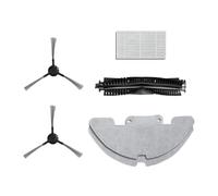 Set Di Accessori For Aspirapolvere Robot, Compatibile Con Honiture, Compatibile Con Airzeen, R7, Compatibile Con Laresar, P10 1 Spazzola Principale, 2 Spazzole Laterali, 1 Filtro HEPA, 2 Panni For Moc