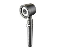 Set di accessori for il bagno con doccetta portatile a 5 modalità, filtro ad alta pressione for il risparmio idrico e pulsante di arresto(Gray)