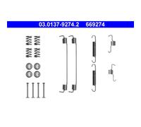 Set di accessori, ganasce dei freni ATE 03.0137-9274.2