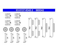 ATE 03.0137-9342.2 Kit di accessori per ganasce freno
