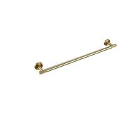 Set di accessori hardware per il bagno Kit in ottone zigrinato oro spazzolato Porta asciugamani Anello porta accappatoio Porta carta Porta asciugamani Scopino, portasciugamani, 45