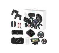 Set di accessori - JYS - Nintendo Switch 2 - 14 in 1 - Impugnature - Custodia - Caricatore