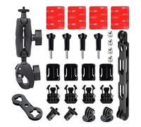 Set di accessori moto per Insta360 One X2, One X, One R, Gopro Hero Max, Fusion, DJI OSMO Action Camera