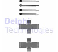 Set di accessori, pastiglia del freno a disco DELPHI LX0006
