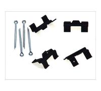 Set di accessori, pastiglia del freno a disco DELPHI LX0023