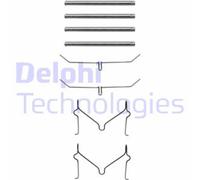 Set di accessori, pastiglia del freno a disco DELPHI LX0182