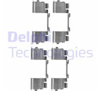 Set di accessori, pastiglia del freno a disco DELPHI LX0479