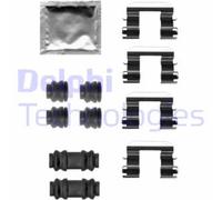 DELPHI LX0680 Kit accessori, pastiglia freno