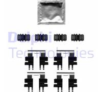 Set di accessori, pastiglia del freno a disco DELPHI LX0695
