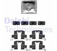 Set di accessori, pastiglia del freno a disco DELPHI LX0696