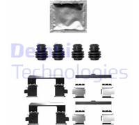 Set di accessori, pastiglia del freno a disco DELPHI LX0697
