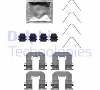 Set di accessori, pastiglia del freno a disco DELPHI LX0716
