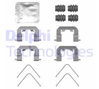Set di accessori, pastiglia del freno a disco DELPHI LX0771