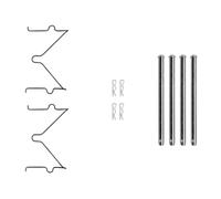 TEXTAR 82542900 Kit accessori, pastiglia freno