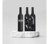 Set Di Accessori per Apribottiglie Di Vino Di Lusso - Cavatappi Con 1 Capsule; A