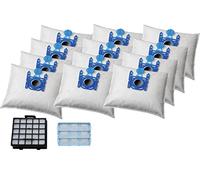 Set di accessori per aspirapolvere Bosch tipo G, Siemens, 12 sacchetti per aspirapolvere, 1 filtro Hepa e filtro motore