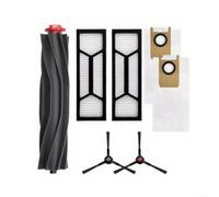 Set di accessori per aspirapolvere compatibile con Eufy S1 Pro/Omni S1 Pro, kit da 7 pezzi con spazzola principale in gomma, spazzole laterali, filtri e sacchetti