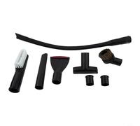 Set di accessori per aspirapolvere da 35 mm, con bocchetta per fessure, bocchetta per tappezzeria e spazzola, adatto per Kärcher WD5 e la maggior parte dei tubi da 35 mm per auto, divano, tastiera