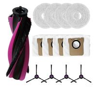 Set di accessori per aspirapolvere robot Airbot L50 Master con spazzola a rullo principale, spazzole laterali, sacchetti per la polvere e panni per il mocio per mantenere prestazioni di pulizia