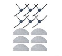 Set di accessori per aspirapolvere robotici, 12 pezzi, con spazzole laterali e salviettine, compatibile con EUFY G50 per HYBRID/L60 per HYBRID SES, durevole e facile installazione