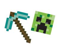 Set Di Accessori Per Bambini Con Piccone E Maschera Di Minecraft