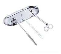 Set di accessori per candela, 4 pezzi di strumenti per la cura delle candele, tra cui tagliastoppino per candela, stoppino e vassoio per gli amanti delle candele