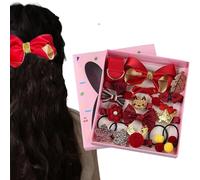 Set di accessori per capelli da bambina, set di accessori per capelli da ragazza, set di elastici per capelli con fermagli per capelli, kit di capelli per ragazze 18X, strumenti di coiff