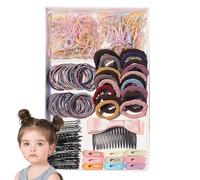Set di accessori per capelli da ragazza, multicolore, per capelli, alla moda, per feste, compleanni, ragazze, donne con motivi popolari in colori vivaci, il nostro Ban