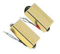 Set di accessori per chitarra elettrica Alnico 5 Humbucker Pickup a 4 conduttori Pickup-Set Chitarra Elettrica(Gold Set)