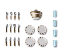 Set Di Accessori Per Cucina In Scala 1:18 Per Casa Di Bambole Lundby