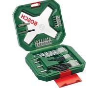 Bosch Punte per trapani e avvitatori Set 34 Pezzi: 15 Punte + 13 bit di avvitamento + Portabit universale + Bussole e adattatore per bussole - 010608 Set...