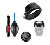 Set di accessori per fotocamera Canon EOS M200 M100 con Canon EF-M 15-45mm f/3.5-6.3 IS STM Lens incluso EW53 Reversibile, copriobiettivo, penna di pulizia, pompa aeratore