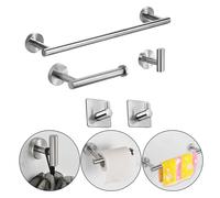 Set di accessori per il bagno a parete Portasciugamani Porta carta igienica