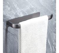 Set di accessori per il bagno Barra portasciugamani Porta asciugamani Mensola Porta carta igienica Porta accappatoio Ganci per scopino WC Gancio in rame massiccio grigio canna di fucile