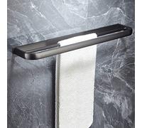Set di accessori per il bagno Barra portasciugamani Porta asciugamani Mensola Porta carta igienica Porta accappatoio Ganci per scopino WC Gancio in rame massiccio grigio canna di fucile