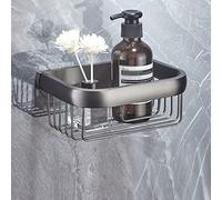Set di accessori per il bagno Barra portasciugamani Porta asciugamani Mensola Porta carta igienica Porta accappatoio Ganci per scopino WC Gancio in rame massiccio grigio canna di fucile