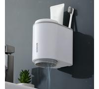 Set di accessori per il bagno con 2 portabicchieri magnetici per casa per