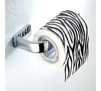 Set di accessori per il bagno contemporaneo con finitura cromata e ottone per doppio portasciugamani Porta carta igienica e ganci per accappatoio Elegante hardware per il bagno