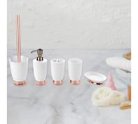 Set di Accessori per Il Bagno Da 5 Pezzi Portaspazzolino in Stile Nordico per La