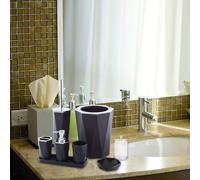 Set di accessori per il bagno da 7 pezzi Scopino per servizi igienici per